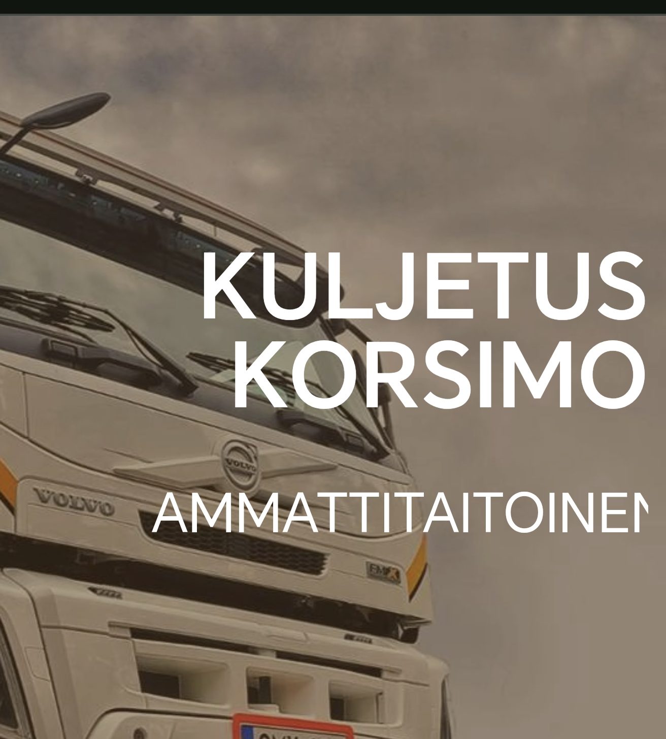 Kuljetus Korsimo vanha sivusto